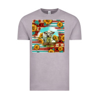 Vintage Zinc Charolais Calf Gemstone Vintage Tee - LillyAllenDesigns