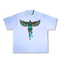 Grape Ice turquoise thunderbird Urban Heavy Tee - RanaPortraitStore