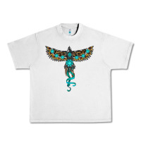 Lunar Rock turquoise thunderbird Urban Heavy Tee - RanaPortraitStore