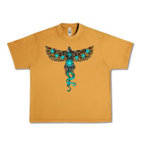 Peanut Butter turquoise thunderbird Urban Heavy Tee - RanaPortraitStore