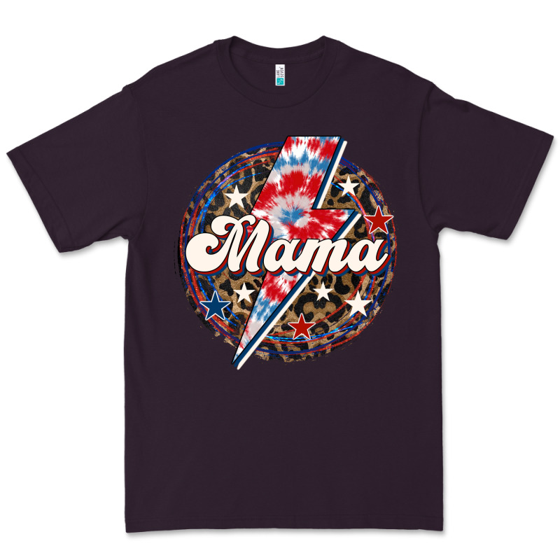 Western Mama Patriotic 4th Of July Premium Tee by LillyAllenDesigns | Teevron