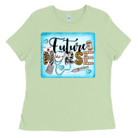 Matcha Western Future Nurse Ladies Tee - LillyAllenDesigns