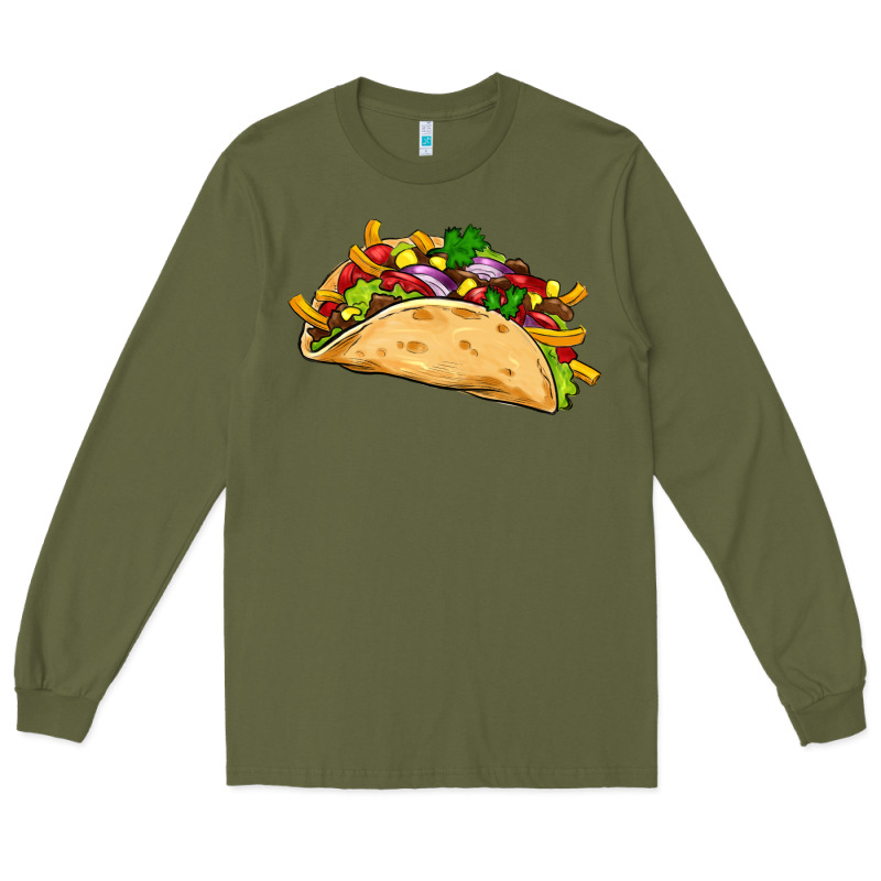 Mexican Taco Long Sleeve Tee by Artiststas | Teevron