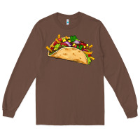 Chestnut mexican taco Long Sleeve Tee - Artiststas