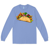 Colony Blue mexican taco Long Sleeve Tee - Artiststas