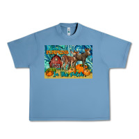 Pebble Blue Cutest Pumpkins In The Patch Urban Heavy Tee - LillyAllenDesigns