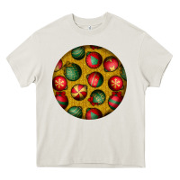 Cream christmas Heavy Core Tee - BundleAndBundleShop
