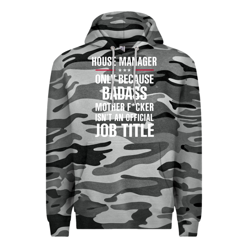 Gift For Badass House Manager Premium Hoodie by DesigneFamous | Teevron