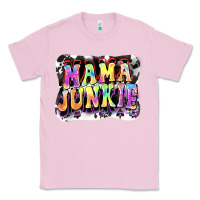 Bubblegum Pink Mama junkie Mother's Day Classic Tee - FaDigitalArtStudio