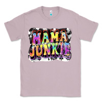 Lilac Mama junkie Mother's Day Classic Tee - FaDigitalArtStudio
