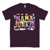 Plum Mama junkie Mother's Day Classic Tee - FaDigitalArtStudio