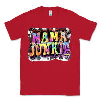 Red Mama junkie Mother's Day Classic Tee - FaDigitalArtStudio