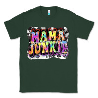 Sports Green Mama junkie Mother's Day Classic Tee - FaDigitalArtStudio