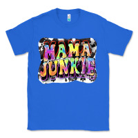 True Royal Mama junkie Mother's Day Classic Tee - FaDigitalArtStudio