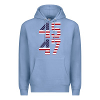 Colony Blue 4547 Premium Hoodie - DesigneFamous