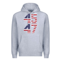 Heather Grey 4547 Premium Hoodie - DesigneFamous