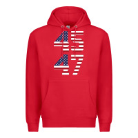 Red 4547 Premium Hoodie - DesigneFamous