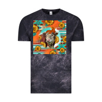 Cloud Black Hereford Bull Vintage Tee - LillyAllenDesigns