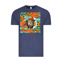 Vintage Denim Hereford Bull Vintage Tee - LillyAllenDesigns