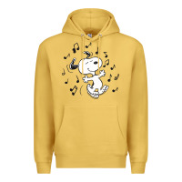 Antique Gold dancing dog Premium Hoodie - DesigneFamous