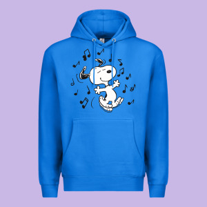 Dancing Dog Premium Hoodie Designed By Designefamous