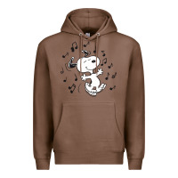 Chestnut dancing dog Premium Hoodie - DesigneFamous