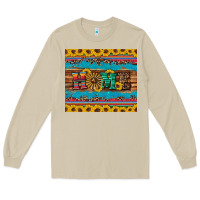 Mushroom western home wind wheel sunflowers Long Sleeve Tee - Artiststas