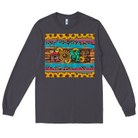 Smoke western home wind wheel sunflowers Long Sleeve Tee - Artiststas