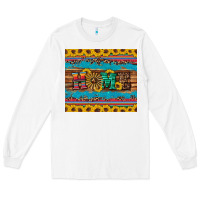 White western home wind wheel sunflowers Long Sleeve Tee - Artiststas