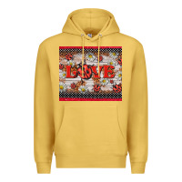 Antique Gold love ladybug Premium Hoodie - BarkalooDesign