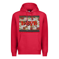 Cardinal love ladybug Premium Hoodie - BarkalooDesign
