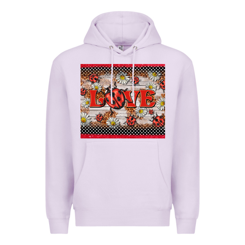 Love Ladybug Premium Hoodie by BarkalooDesign | Teevron
