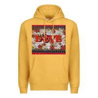 Mustard love ladybug Premium Hoodie - BarkalooDesign