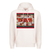 Pale Pink love ladybug Premium Hoodie - BarkalooDesign