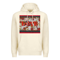 Sandshell love ladybug Premium Hoodie - BarkalooDesign