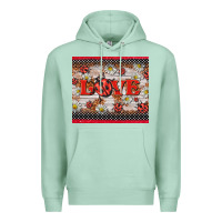 Seafoam love ladybug Premium Hoodie - BarkalooDesign