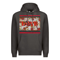Smoke love ladybug Premium Hoodie - BarkalooDesign
