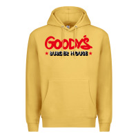 Antique Gold goody's burger house Premium Hoodie - DesigneFamous