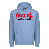 Colony Blue goody's burger house Premium Hoodie - DesigneFamous