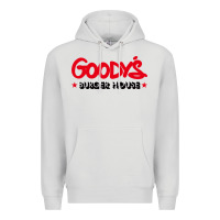 Dove Grey goody's burger house Premium Hoodie - DesigneFamous