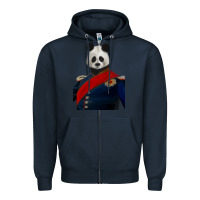 Navy Pet Portraits, Custom Pet Portraits, Renaissance Dog Portraits, Custom Zipper Hoodie - RanaPortraitStore