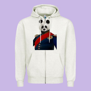 Pet Portraits, Custom Pet Portraits, Renaissance Dog Portraits, Custom Zipper Hoodie Designed By Ranaportraitstore