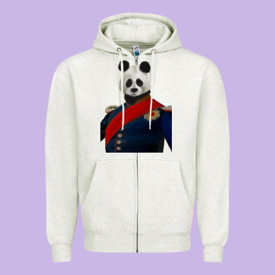 Pet Portraits, Custom Pet Portraits, Renaissance Dog Portraits, Custom Zipper Hoodie Designed By Ranaportraitstore