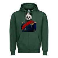 Sports Green Pet Portraits, Custom Pet Portraits, Renaissance Dog Portraits, Custom Zipper Hoodie - RanaPortraitStore