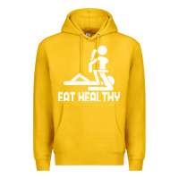 Lemon eat healthy Premium Hoodie - DesigneFamous