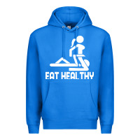 True Royal eat healthy Premium Hoodie - DesigneFamous