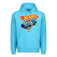 Ocean Blue hot car Premium Hoodie - DesigneFamous