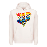 Pale Pink hot car Premium Hoodie - DesigneFamous