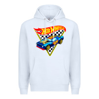 White hot car Premium Hoodie - DesigneFamous