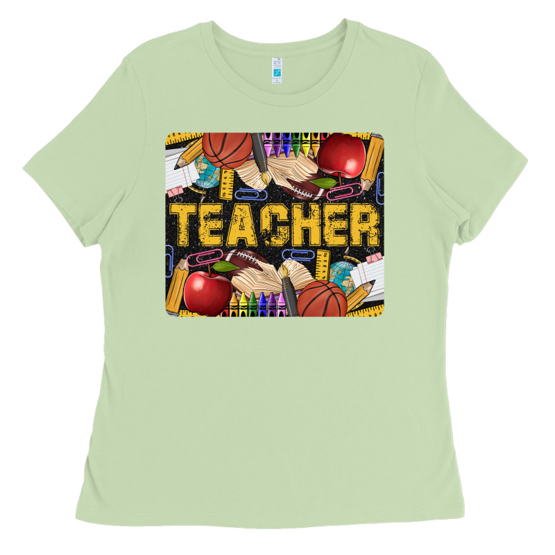 Western Teacher Black And Glitter Ladies Tee by LillyAllenDesigns | Teevron